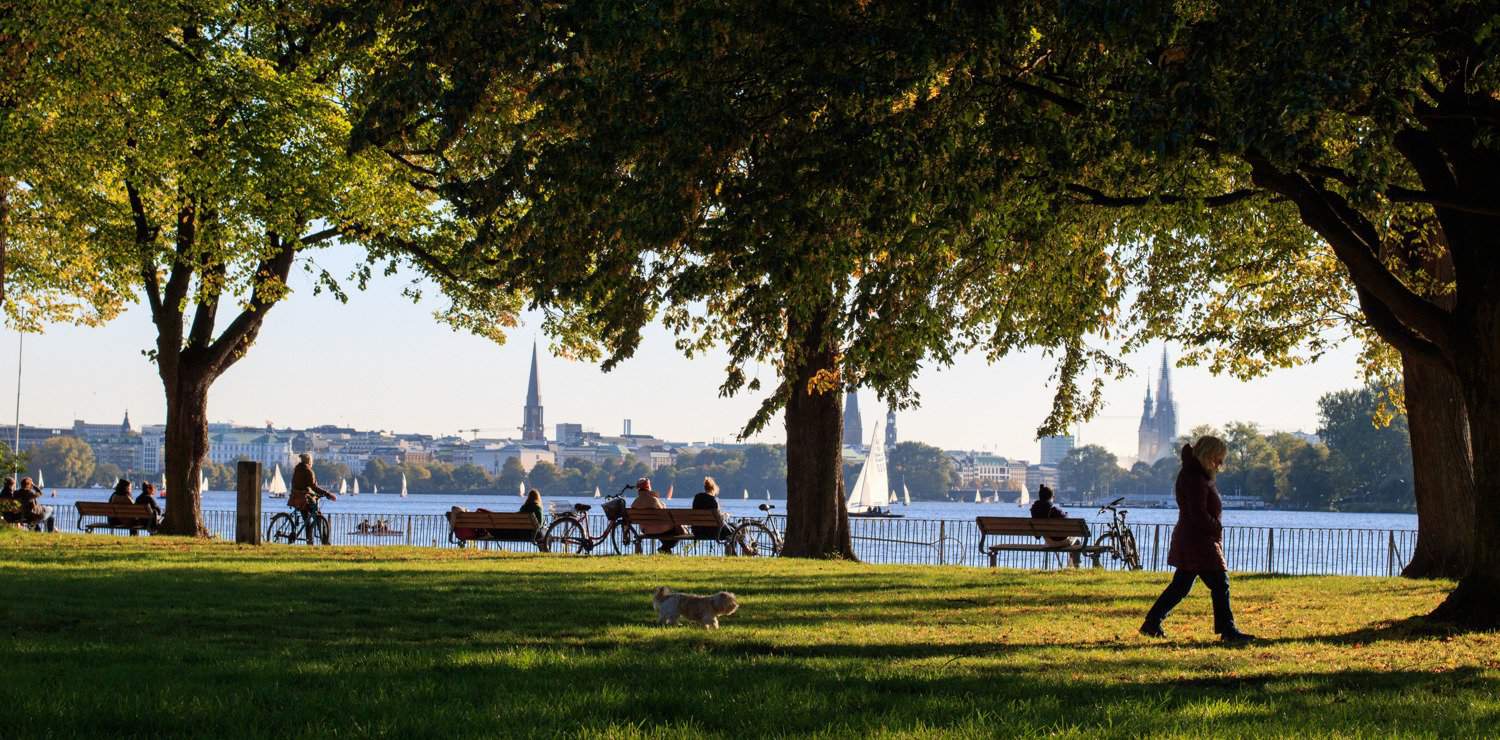 In Altona spazieren gehen